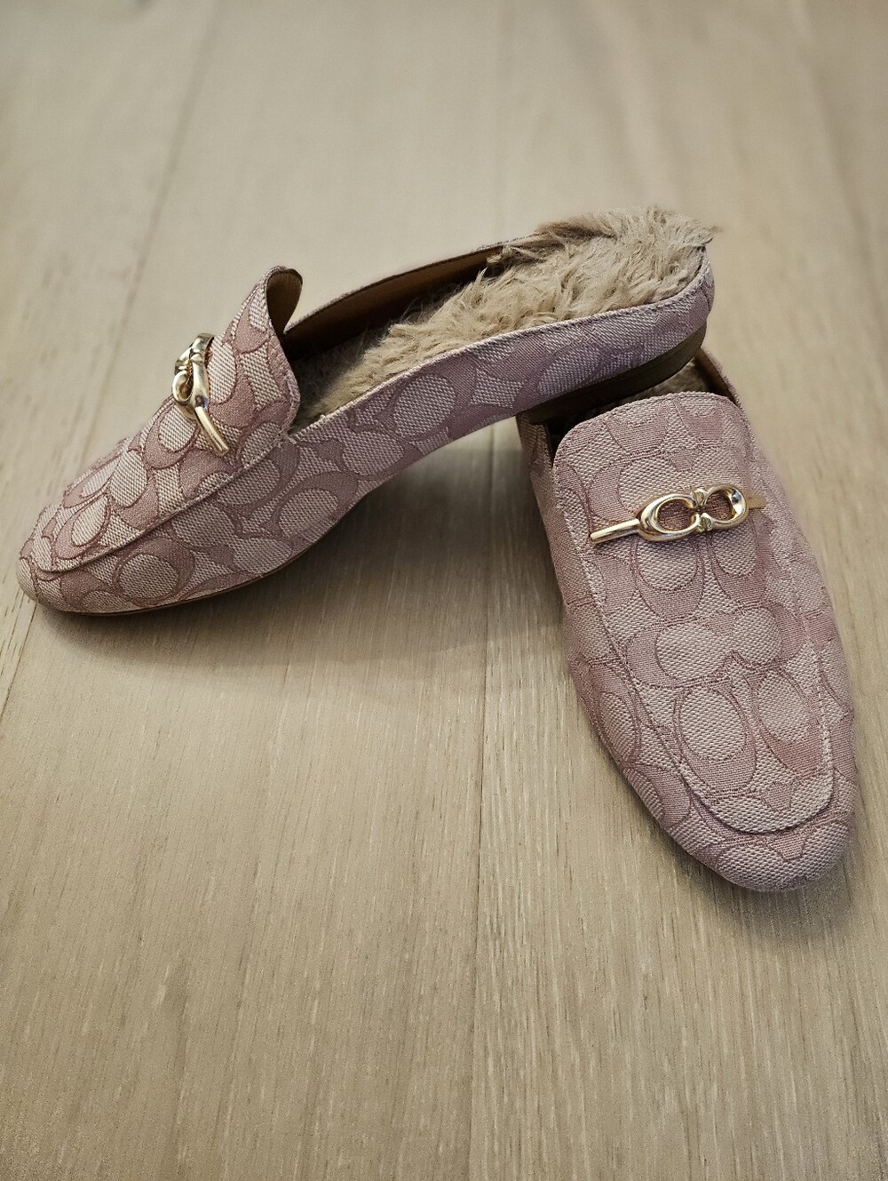 Pink Coach Loafers - Picture 4 of 6
